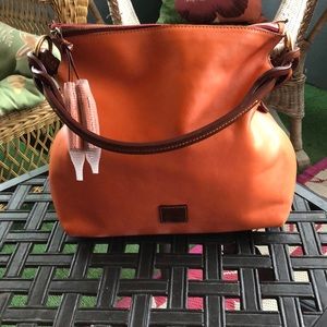 Dooney and Bourke Twist Strap Hobo (SALMON)